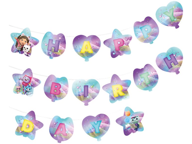 Decorazioni per party "Gabby's Dollhouse"