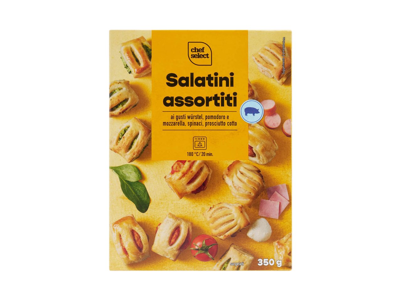 Mix salatini di pasta sfoglia