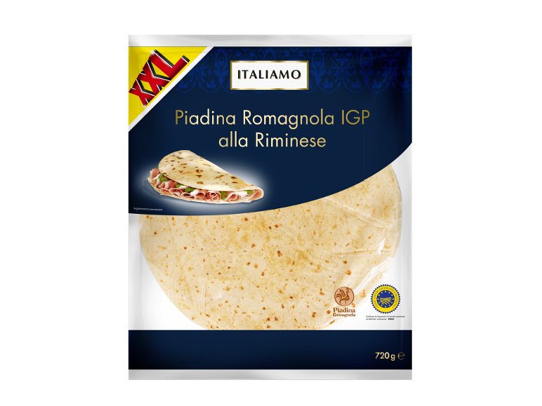 Piadina Romagnola IGP alla Riminese XXL