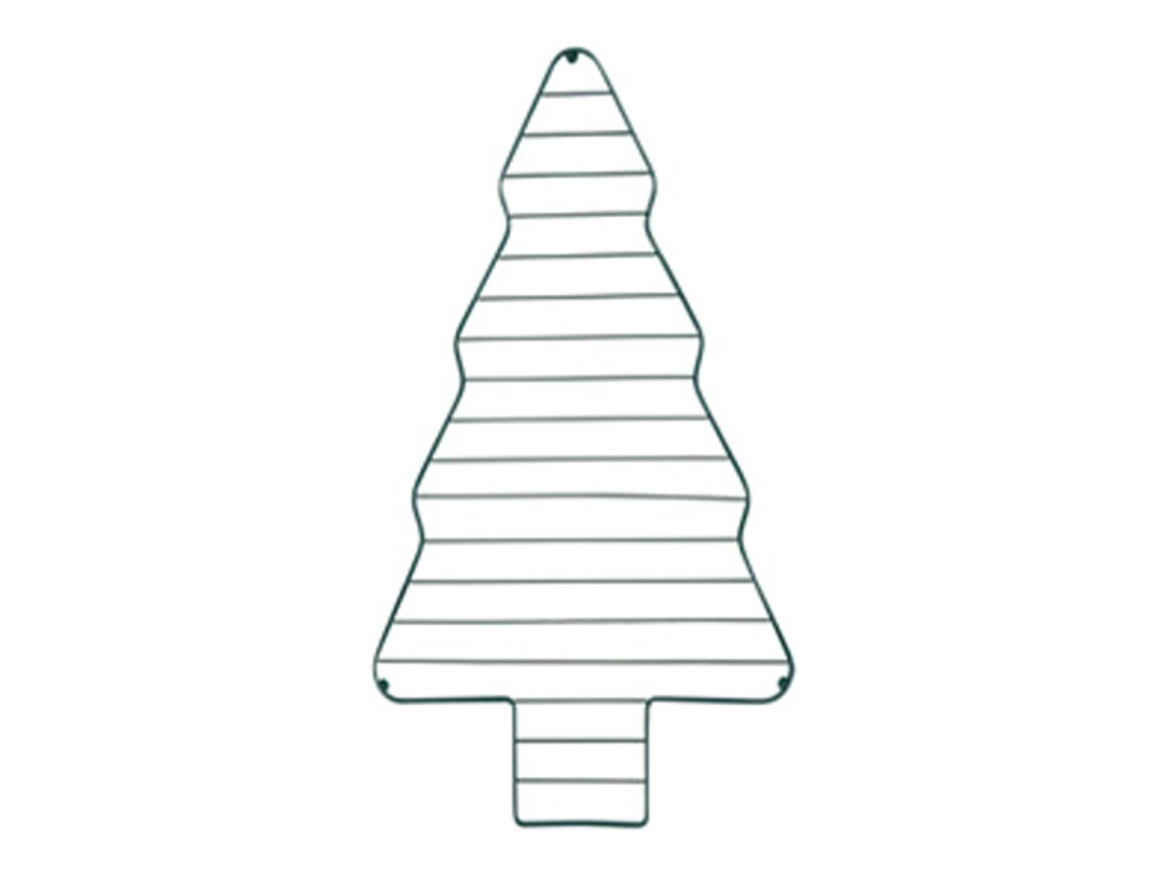 Scatola di latta con 6 tagliabiscotti o griglia di raffreddamento per dolci