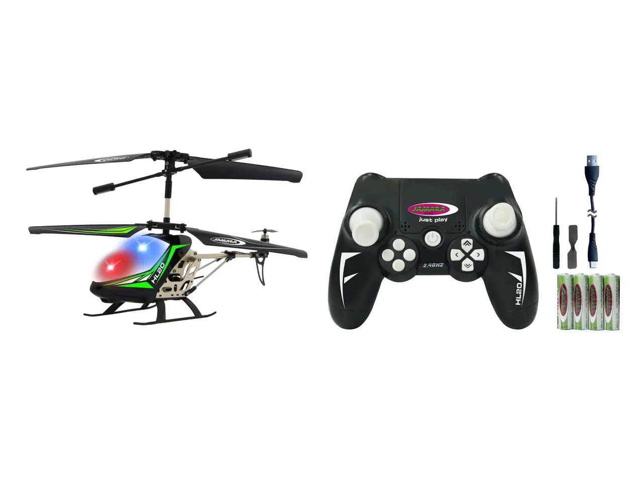 Elicottero o quadrocopter telecomandato