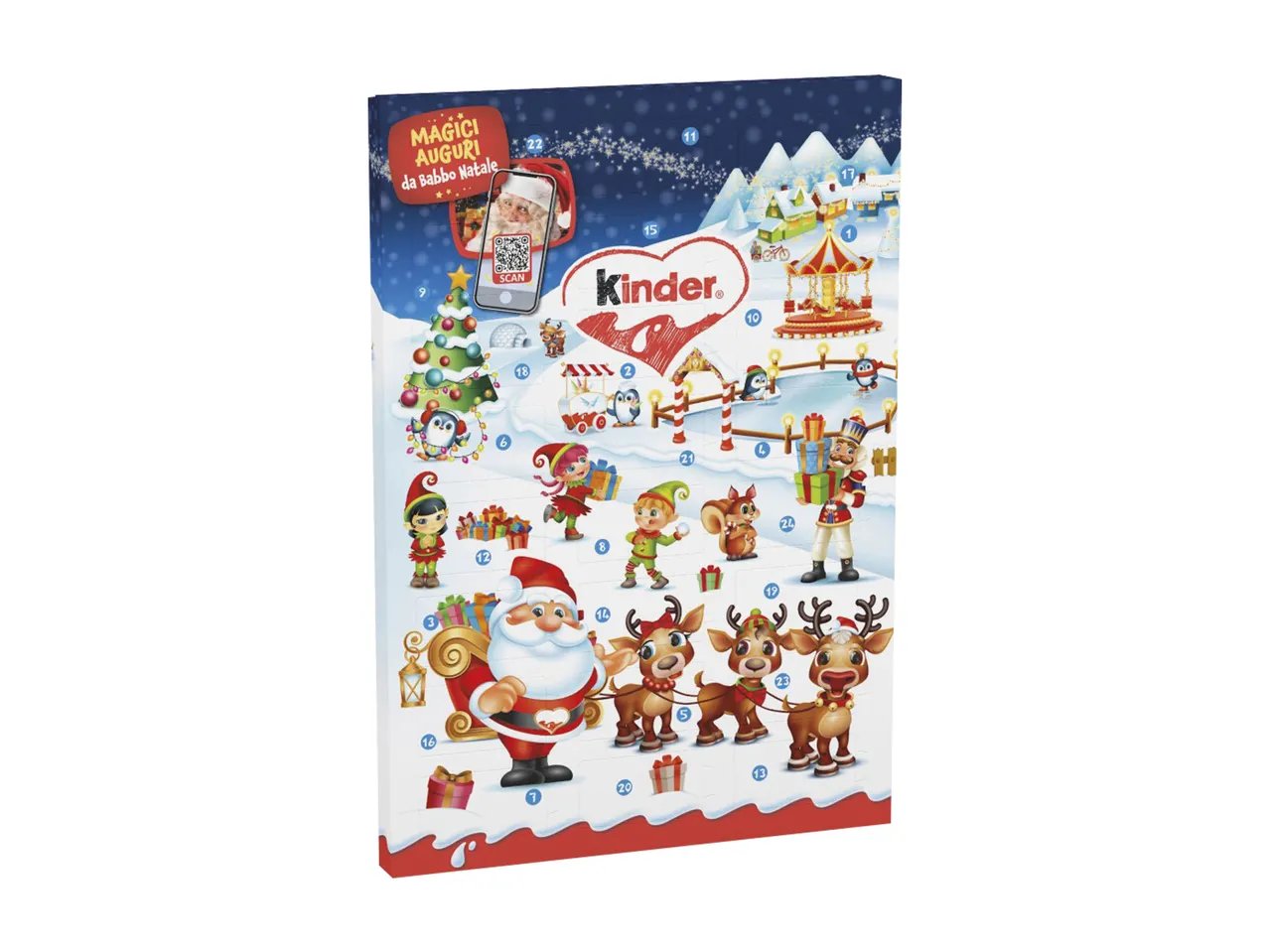 Calendario dell'Avvento Slim