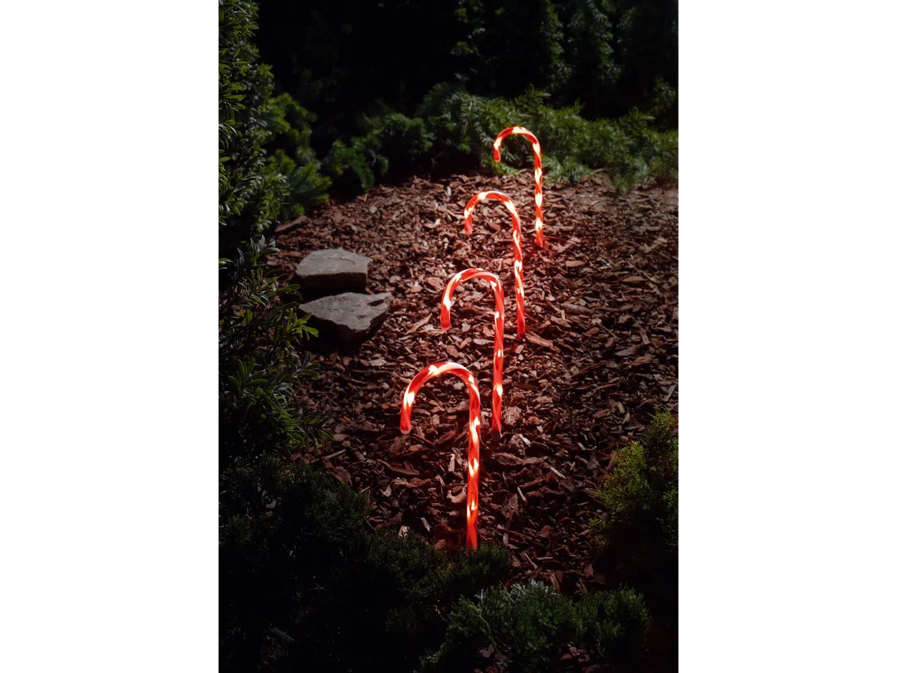 Luci LED decorative con picchetto, 4 o 5 pezzi