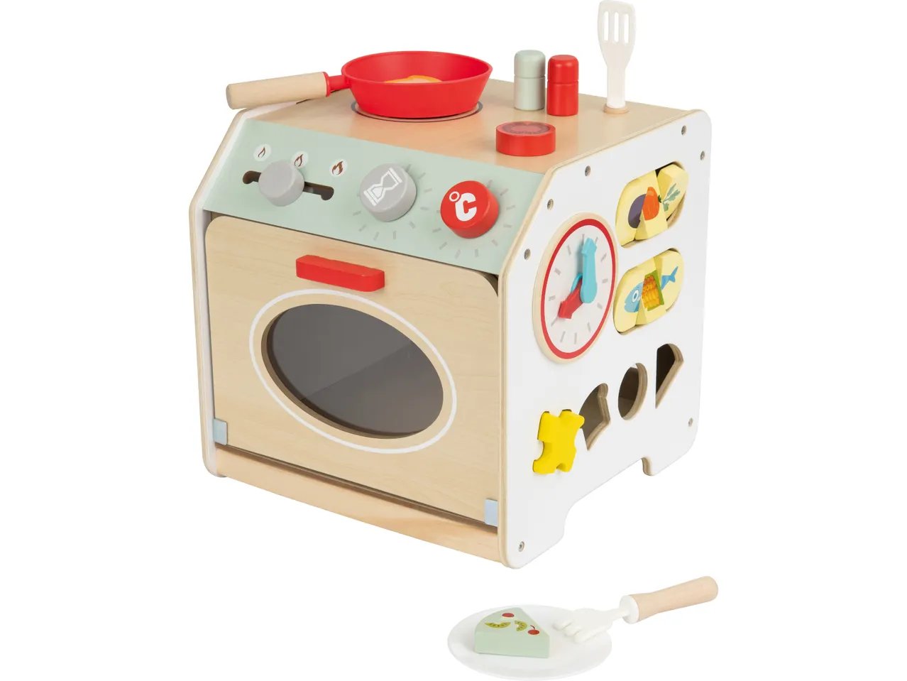 Cubo cucina o cubo banco da lavoro in legno