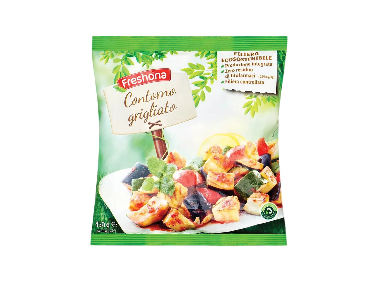 Contorno di verdure grigliato