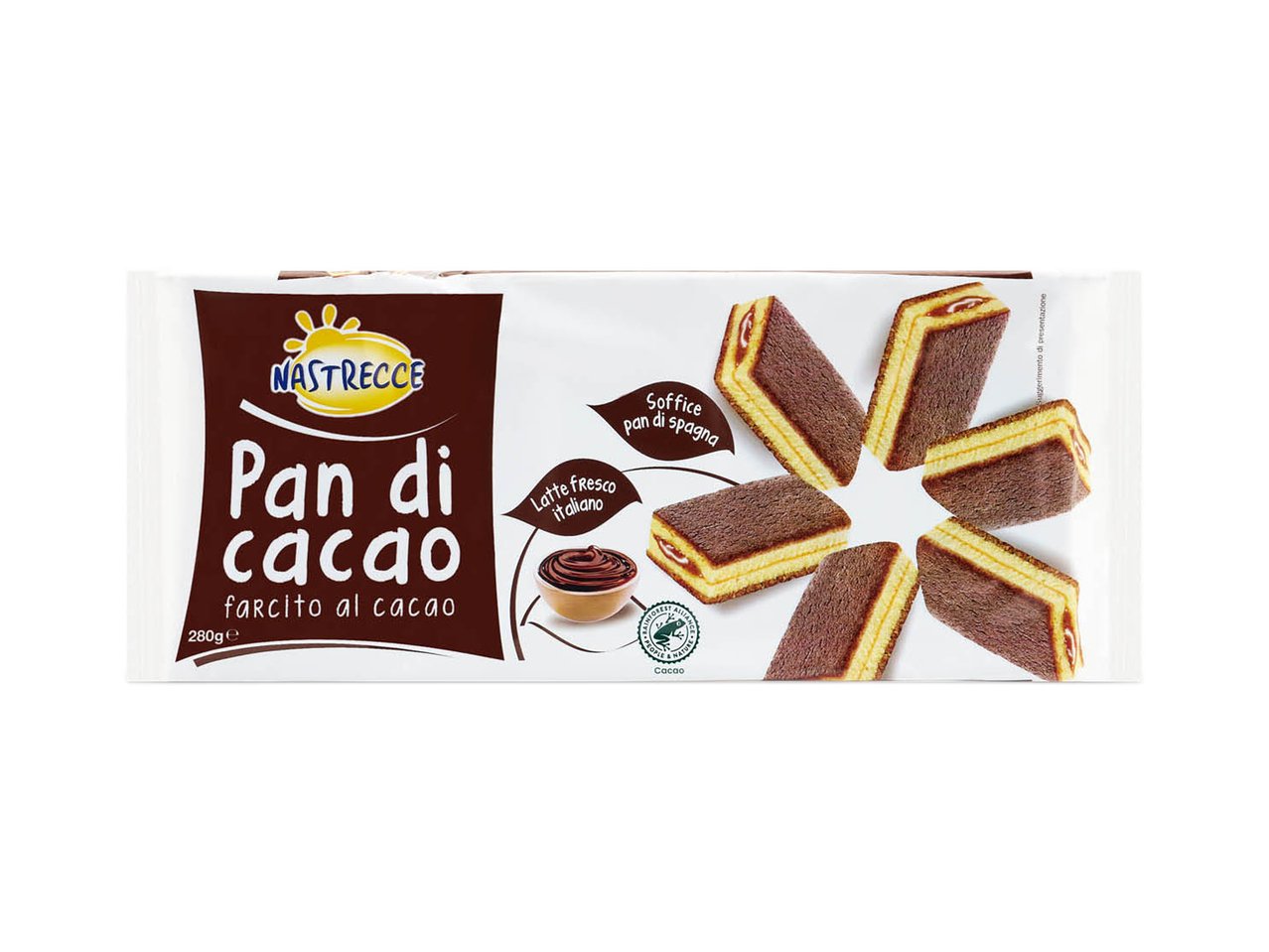 Merendina farcita al cacao