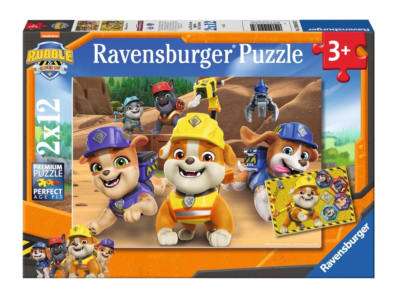 Puzzle per bambini “Bluey, Tartarughe Ninja, Paw Patrol, Rubble, Frozen, Pokémon, Minecraft, Lilo & Stitch, Spidey”