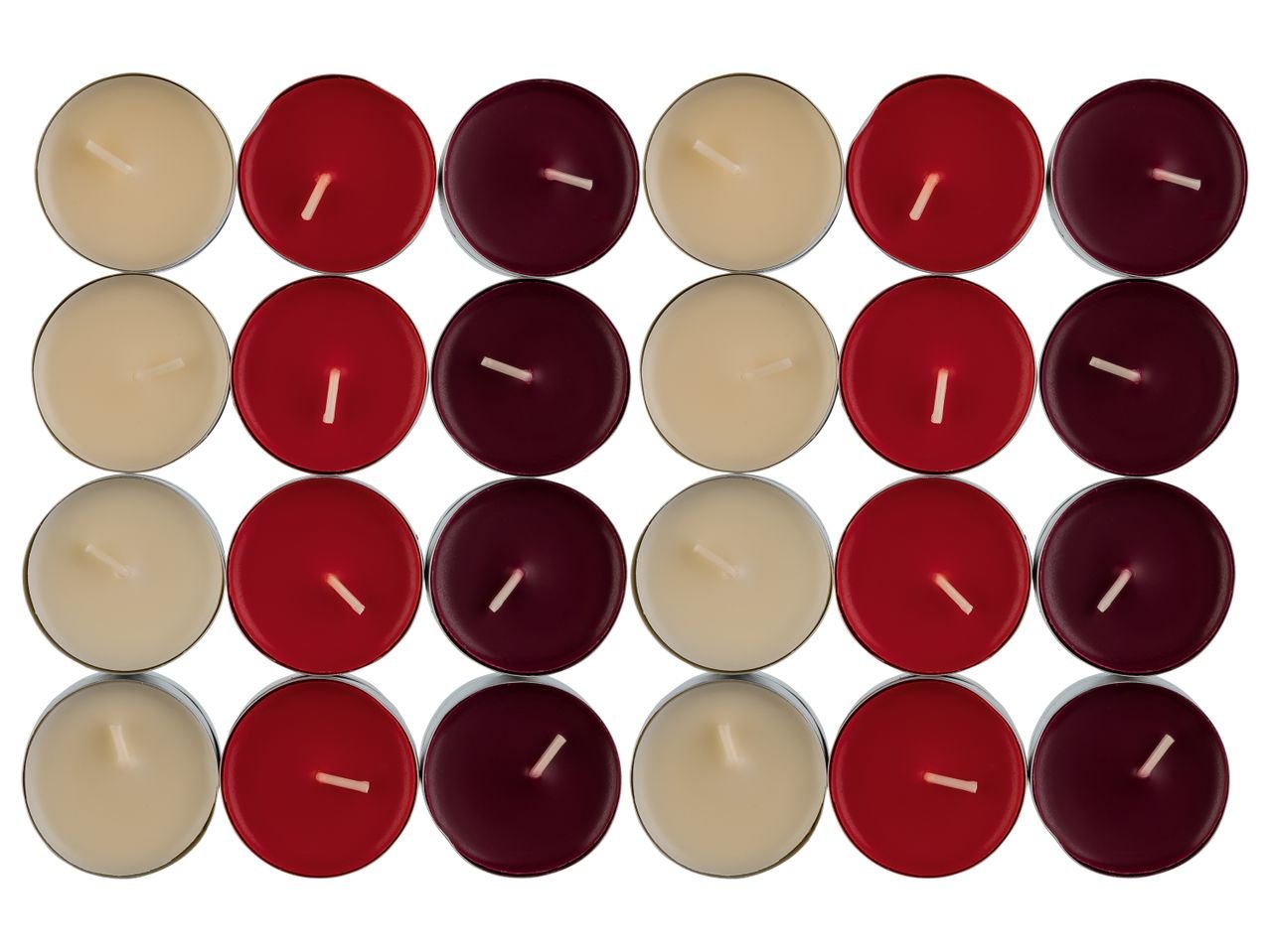 Set candeline profumate, 8 o 24 pezzi