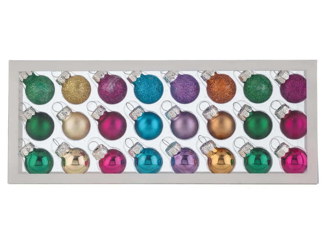 Palline natalizie, 10 o 24 pezzi