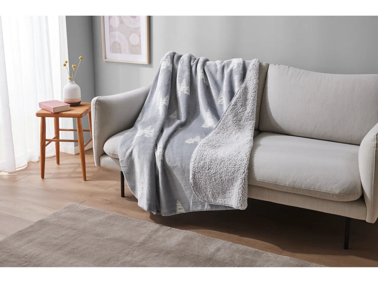 Plaid natalizio 140x180 cm