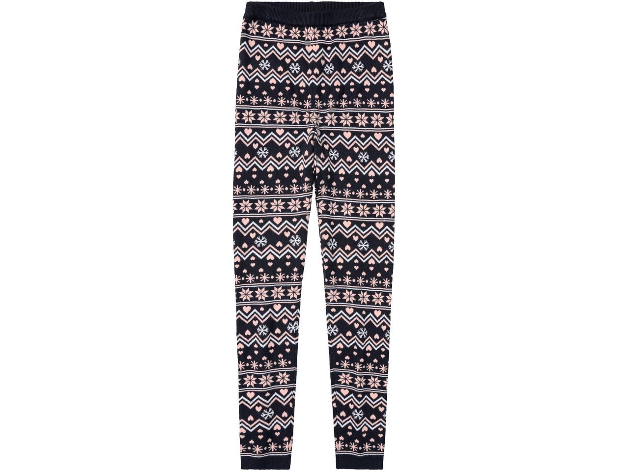 Leggings natalizi da bambina