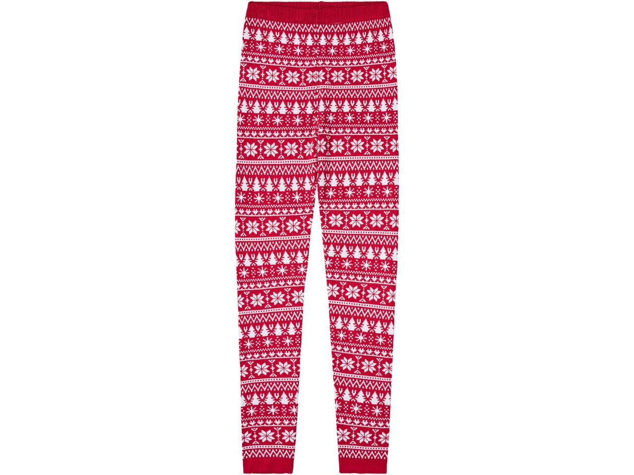 Leggings natalizi da bambina