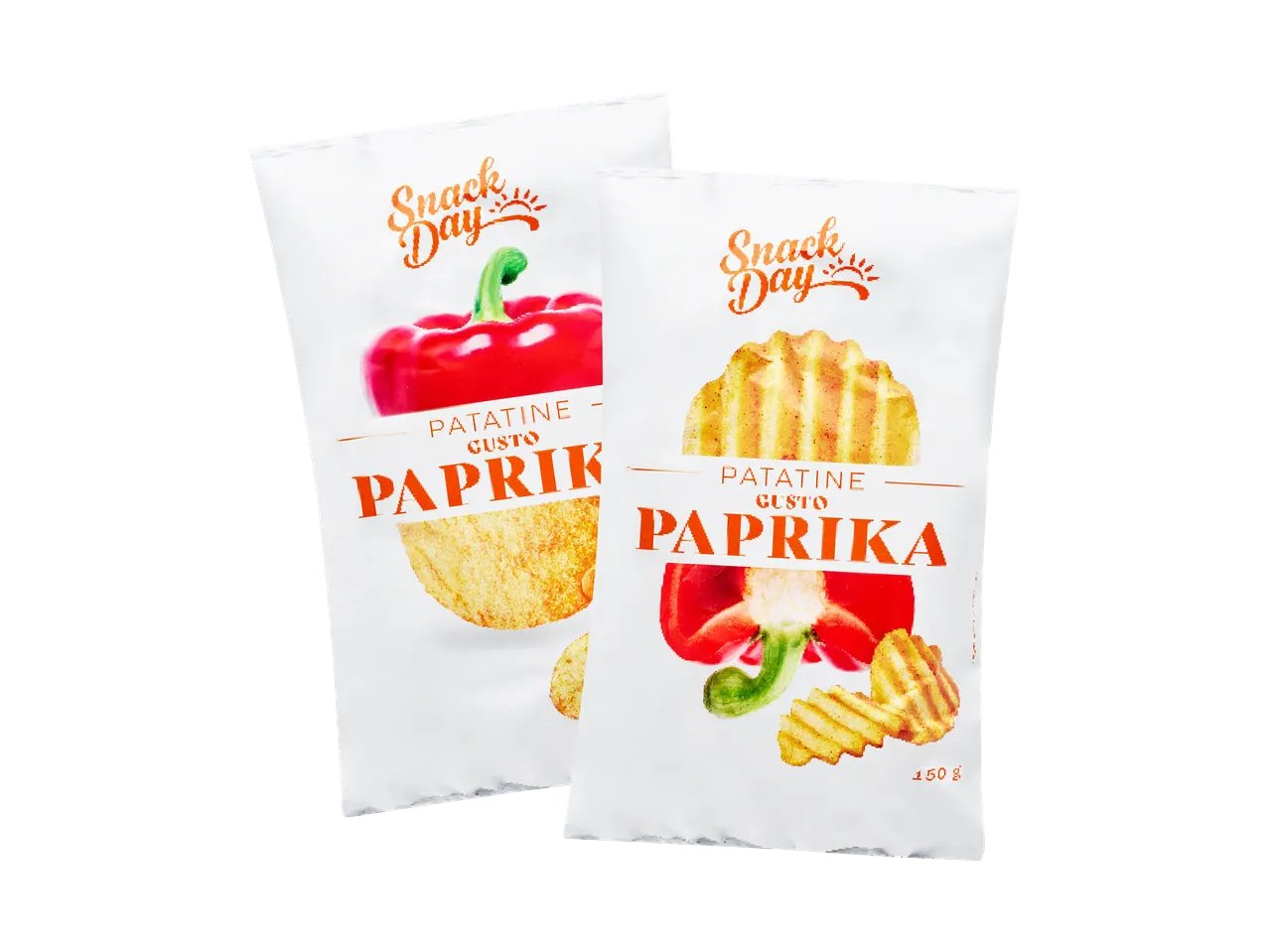 Patatine gusto paprika