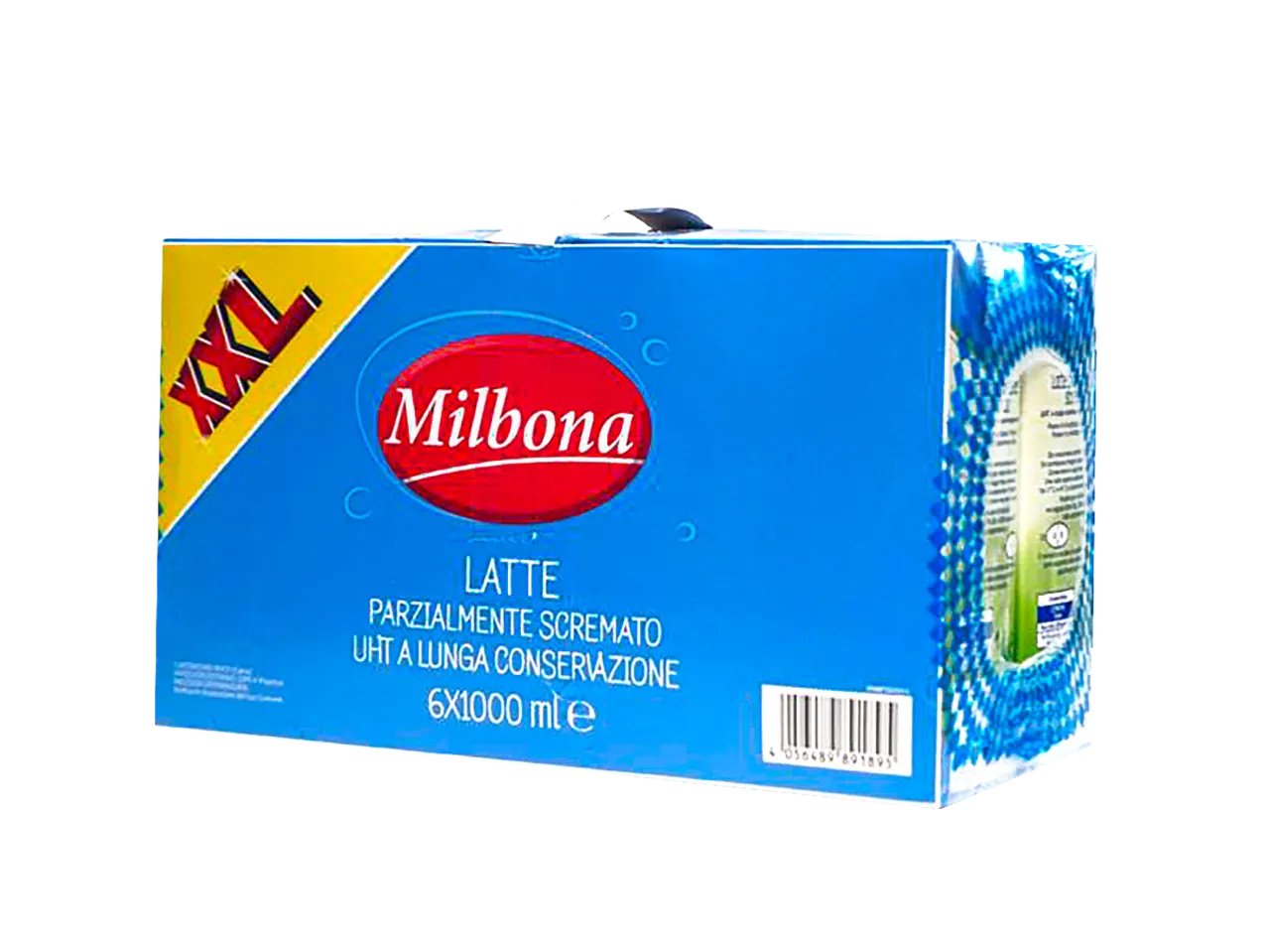 Latte parzialmente scremato UHT XXL