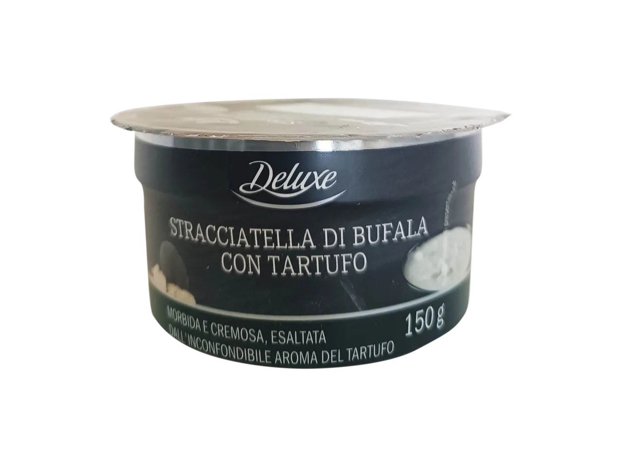 Stracciatella di bufala con tartufo