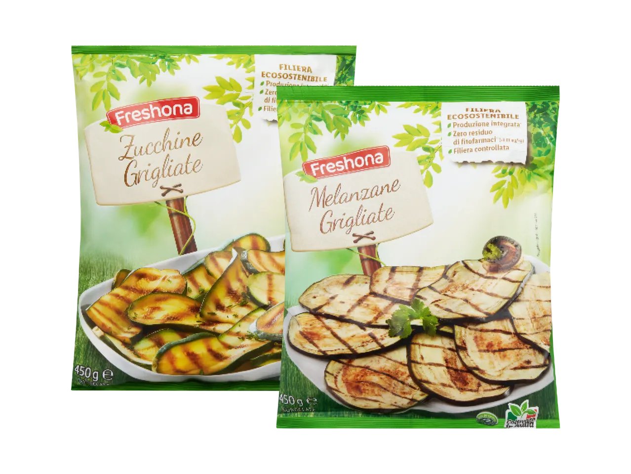 Zucchine o melanzene grigliate