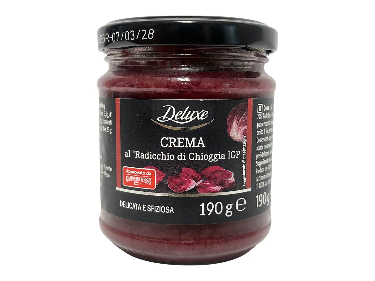 Crema al "Radicchio di Chioggia IGP"