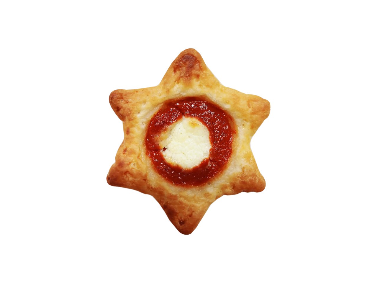 9 pizzette a stella pomodoro mozzarella