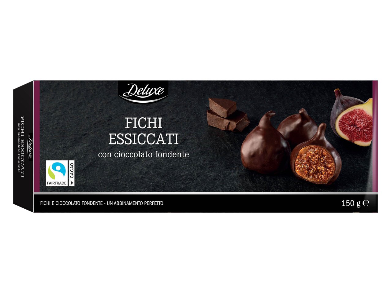 Fichi ricoperti di cioccolato fondente