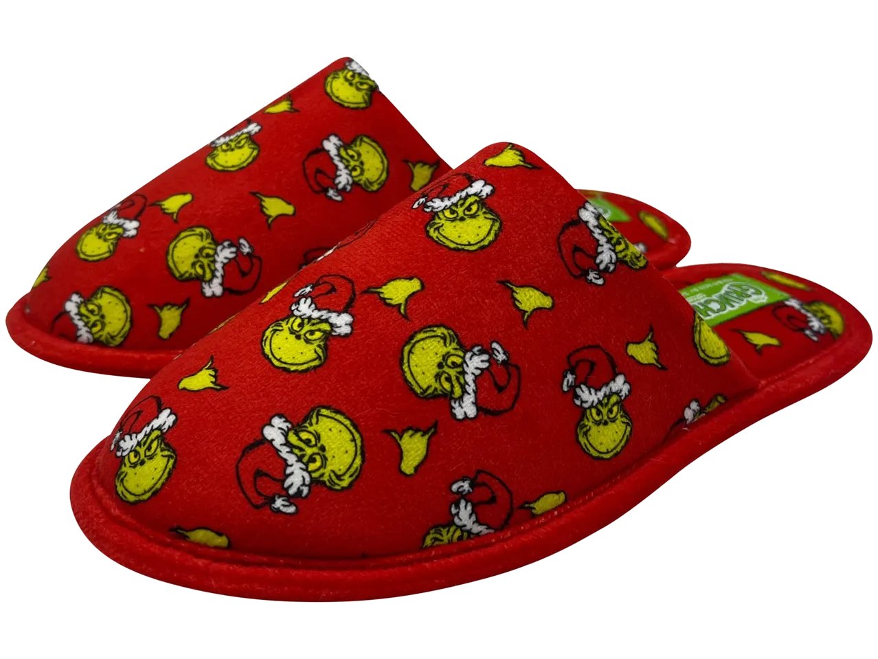 Pantofole da uomo o da donna “Grinch”