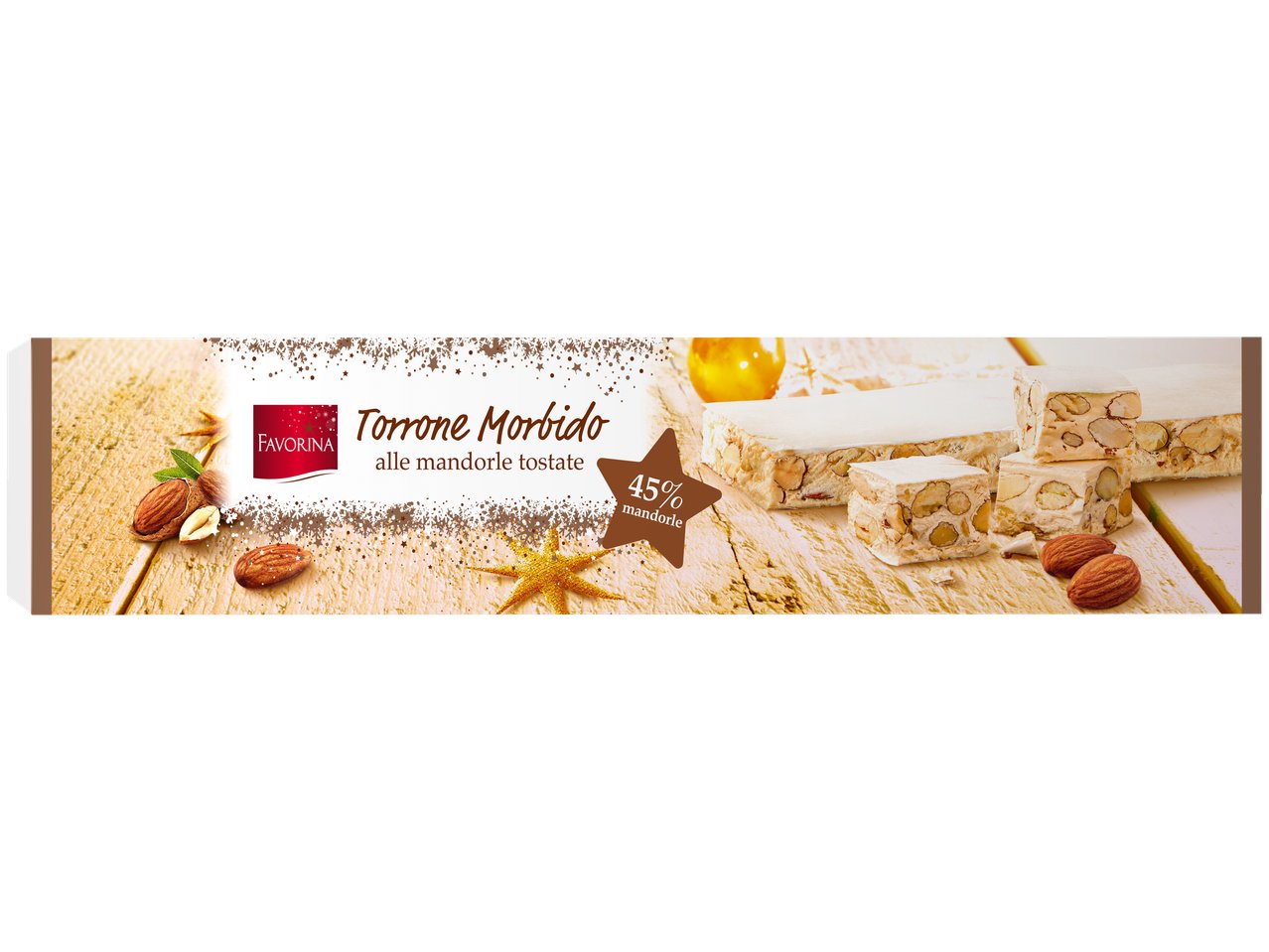 Torrone morbido con mandorle