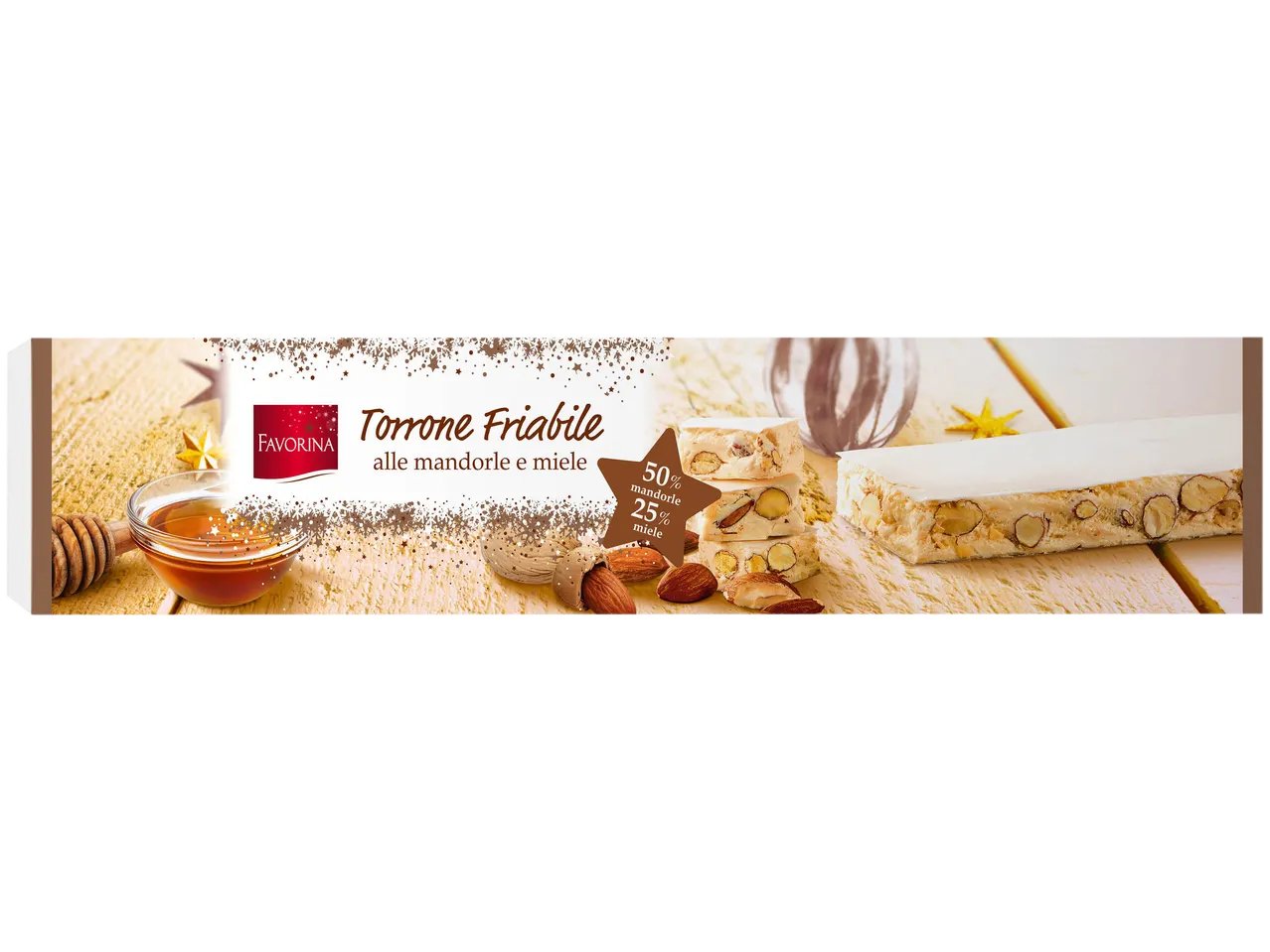 Torrone friabile alle mandorle