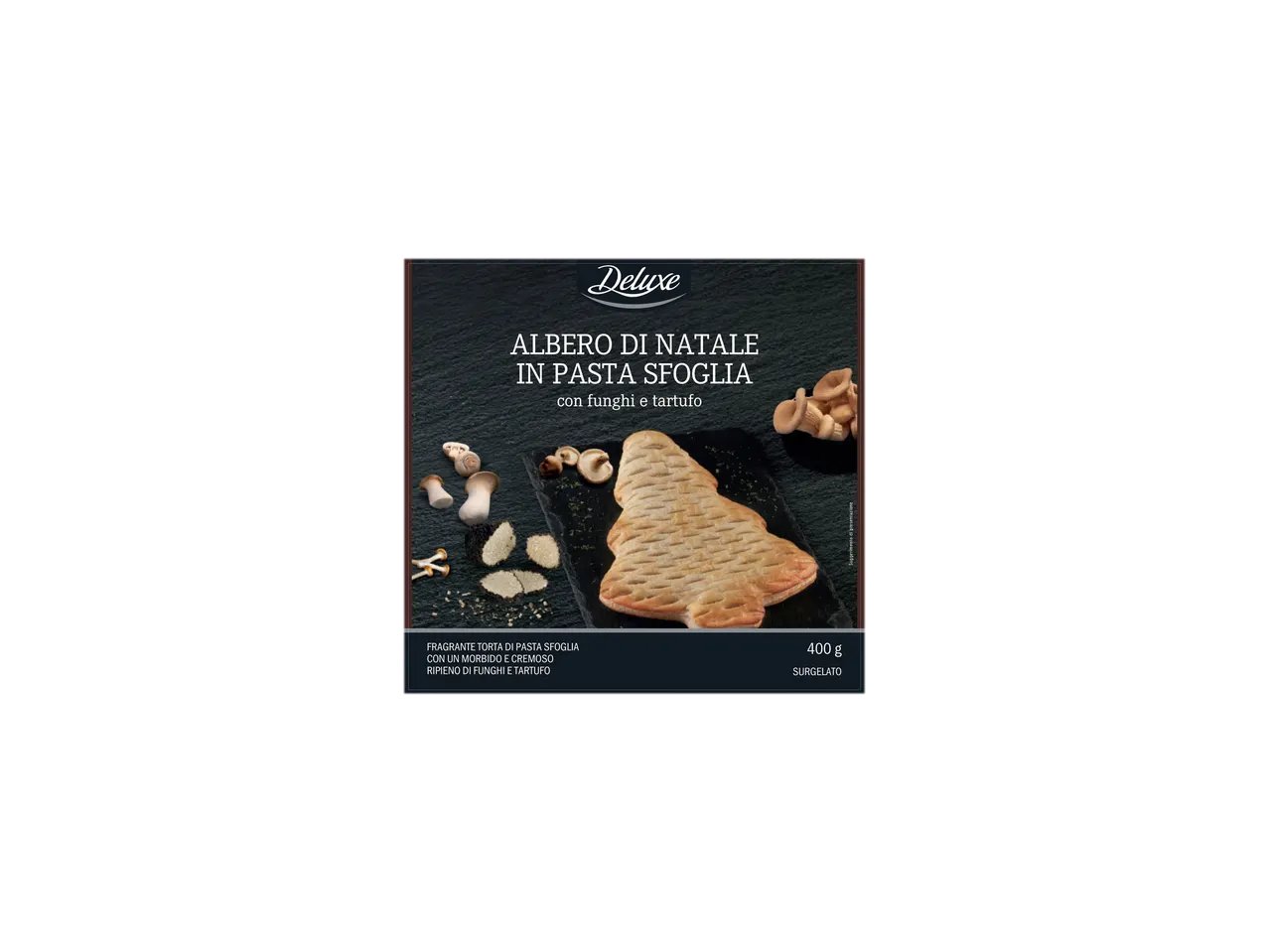 Albero di Natale in pasta sfoglia