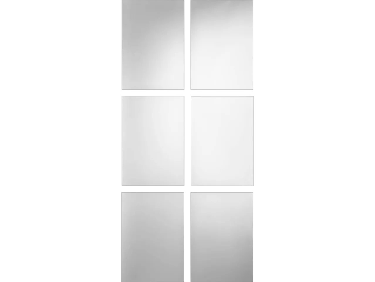 Set piastrelle a specchio, 4 o 6 pezzi