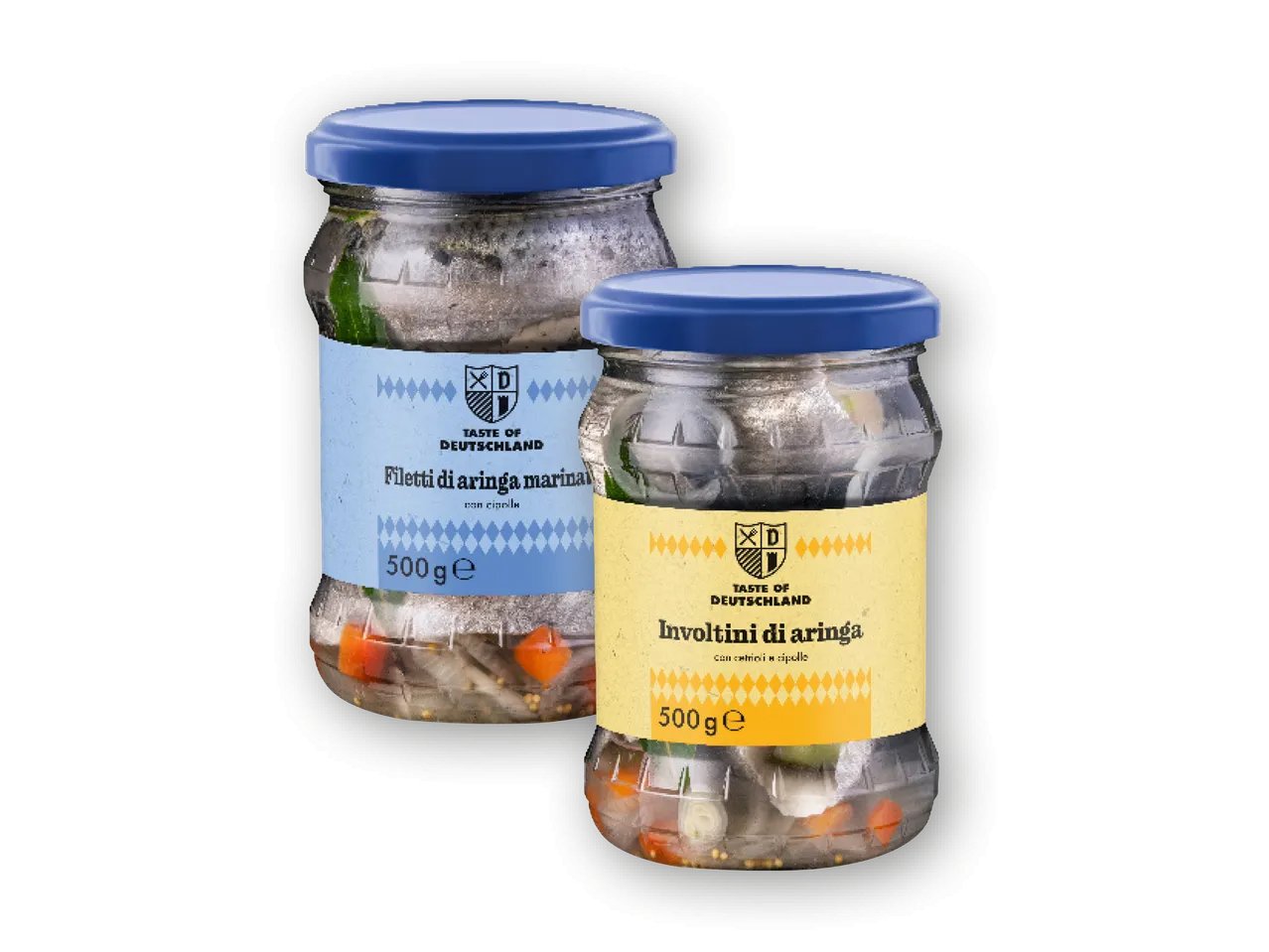 Involtini o filetti di aringa