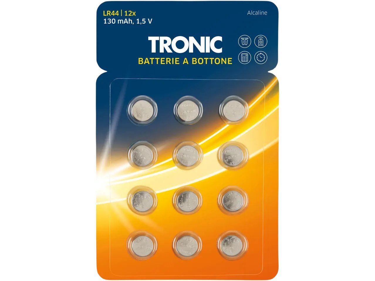 Batterie a bottone, 6 o 12 pezzi