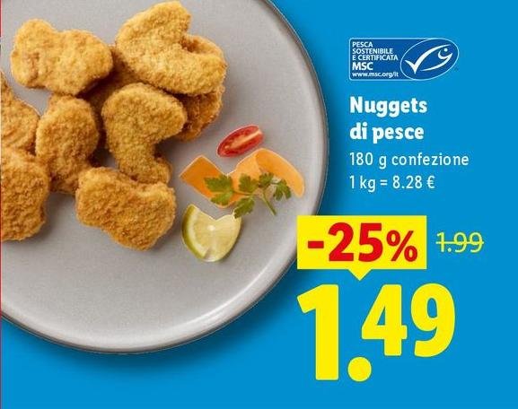 Nuggets Di Pesce