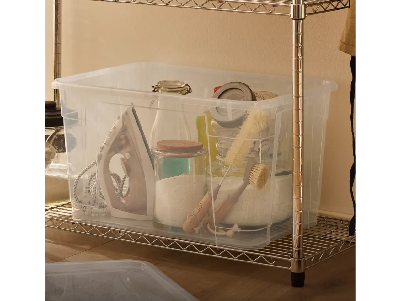 Box portaoggetti 45 l con coperchio