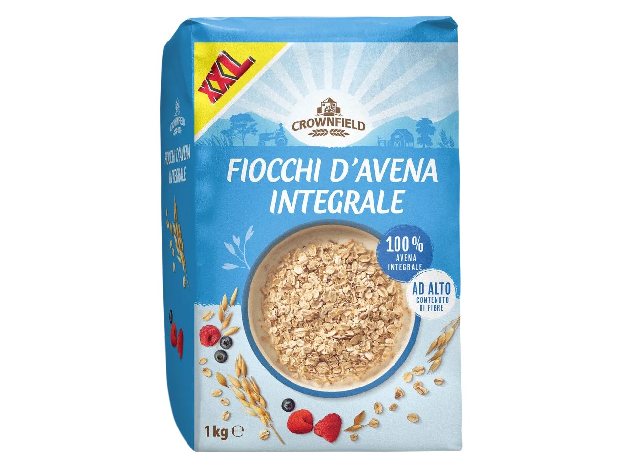Fiocchi d'avena integrale