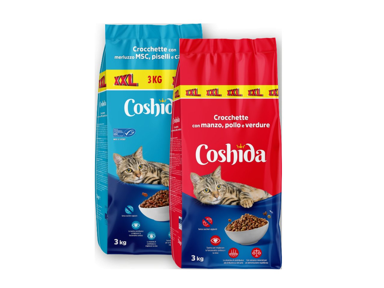 Cibo secco per gatti XXL