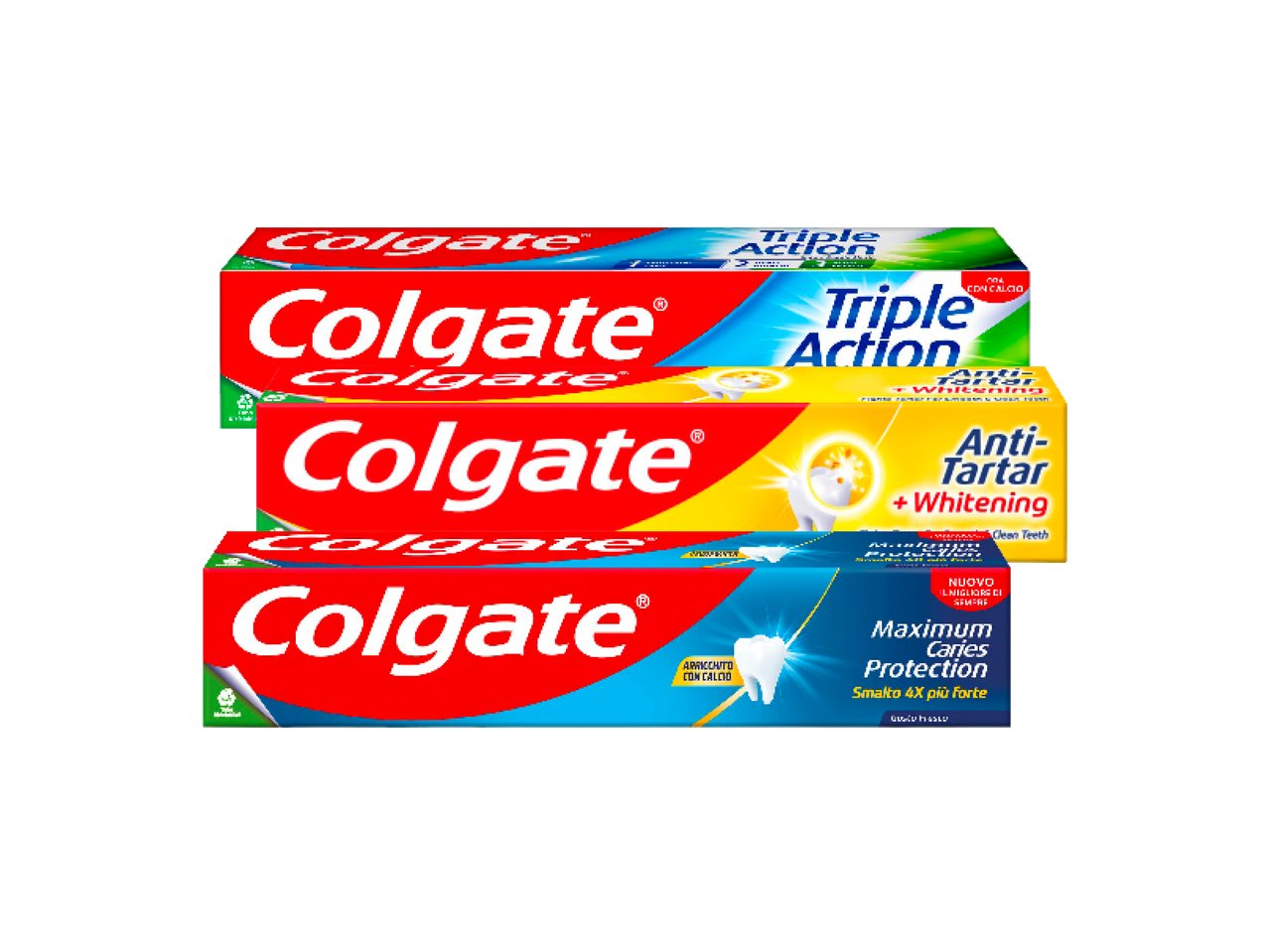 Dentifricio assortito