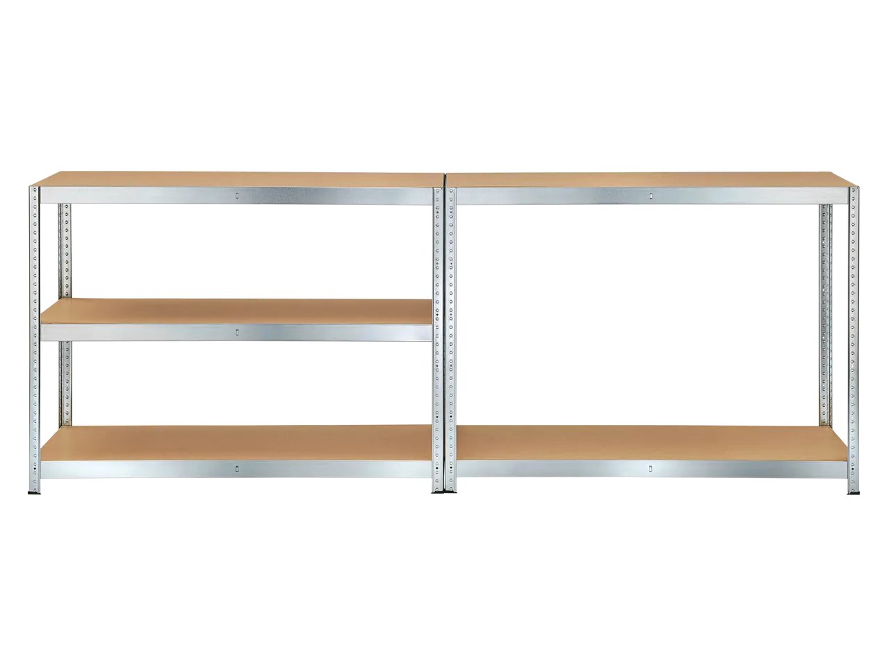 Scaffale in metallo con 5 ripiani, 180x120x40 cm