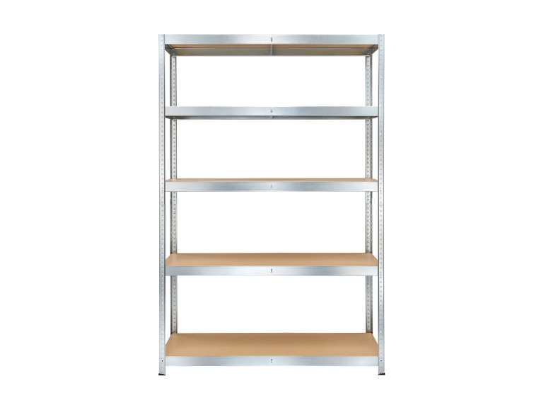 Scaffale in metallo con 5 ripiani, 180x120x40 cm