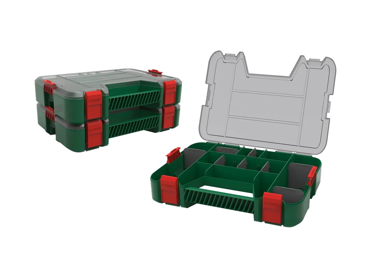 Set valigette portaminuteria, 3 pezzi