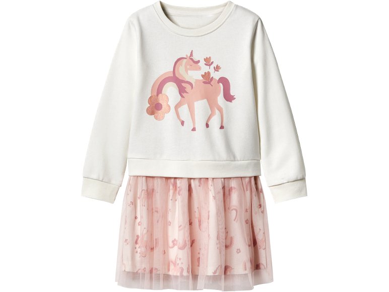 Vestito con gonna in tulle da bambina