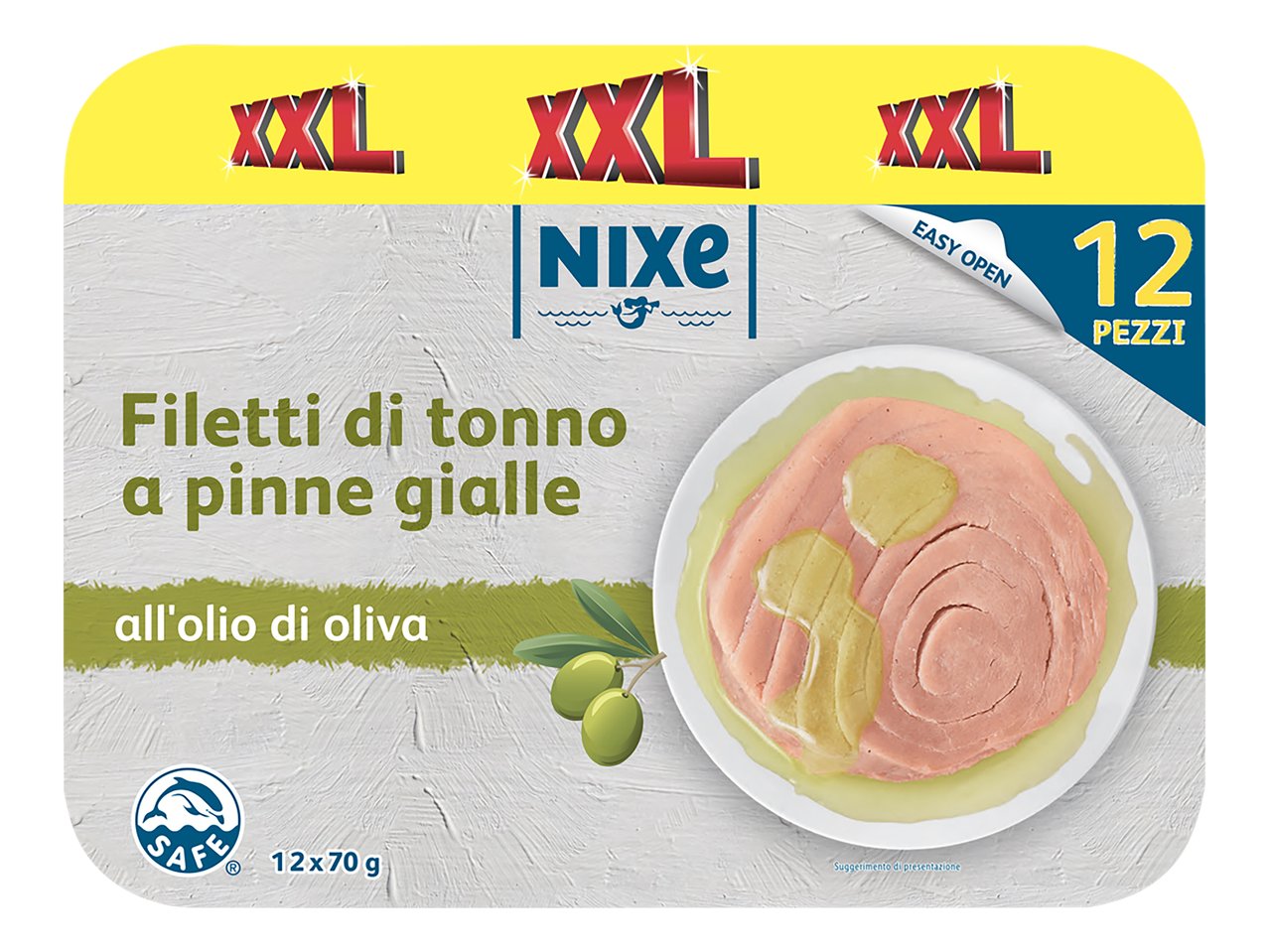 Filetti di tonno a pinne gialle XXL