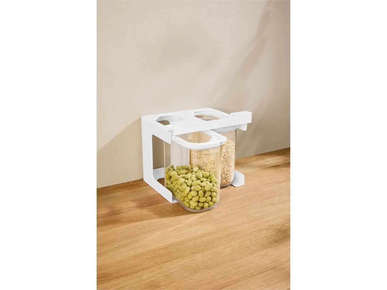 Set contenitori salvafreschezza con inserto per mobile