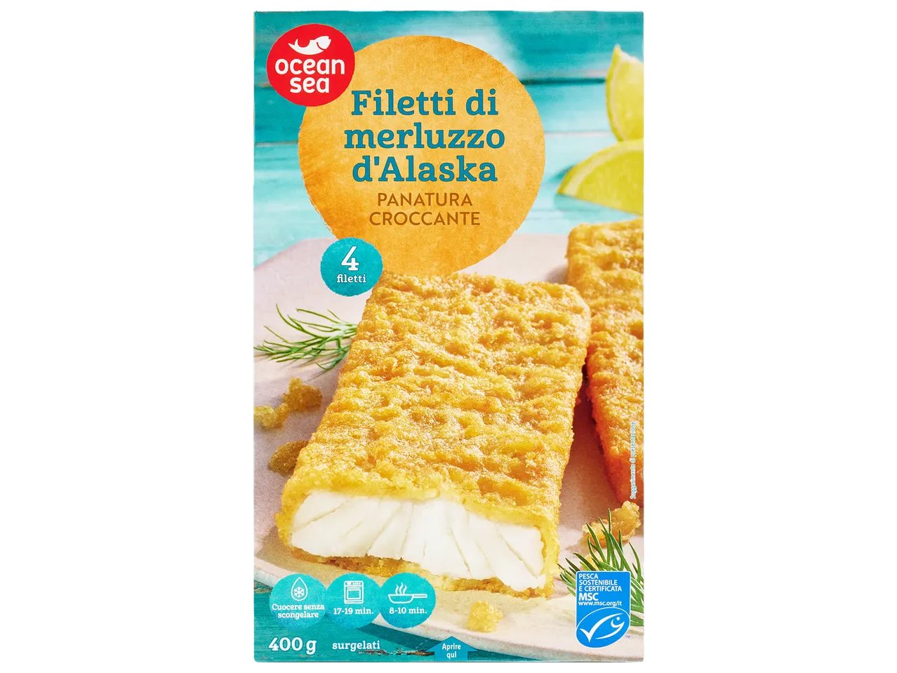 Croccanti di merluzzo