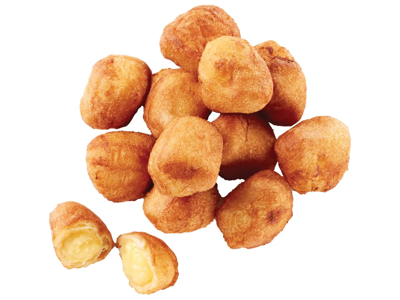 12 frittelle con crema