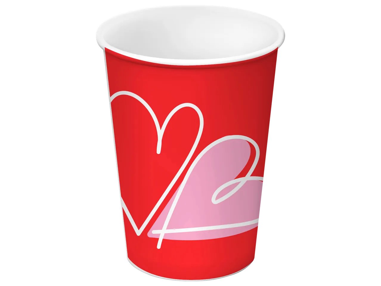 San Valentino Bicchieri di carta