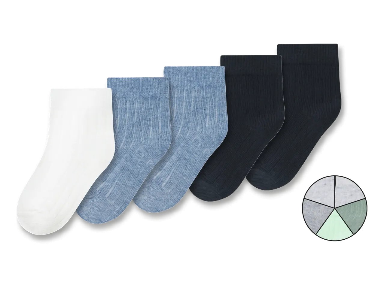 Calzini da neonati, 5 paia