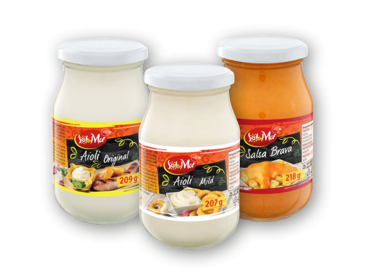 Salsa Alioli o salsa Brava