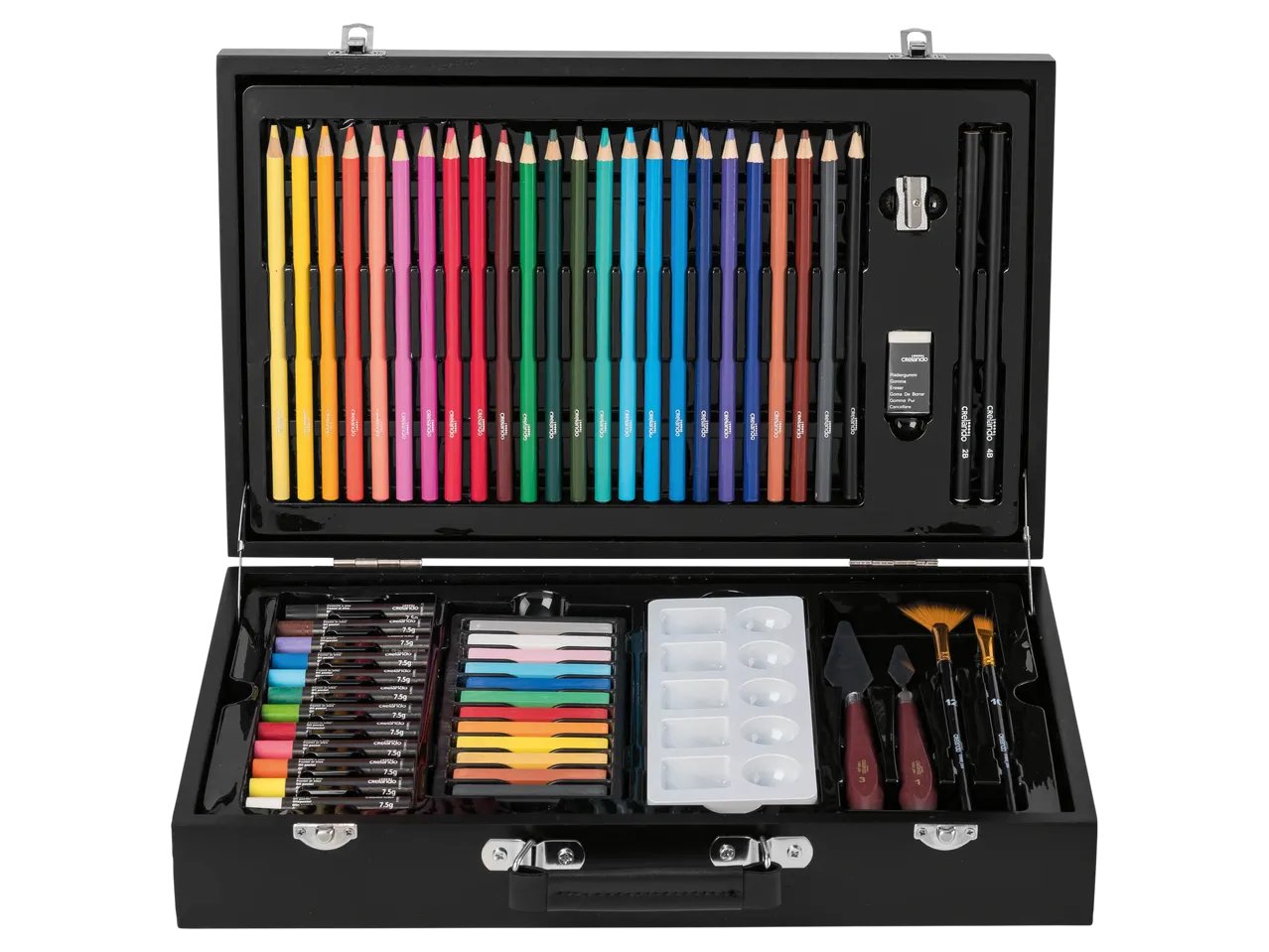 Valigetta per dipingere e colorare, 82 pezzi