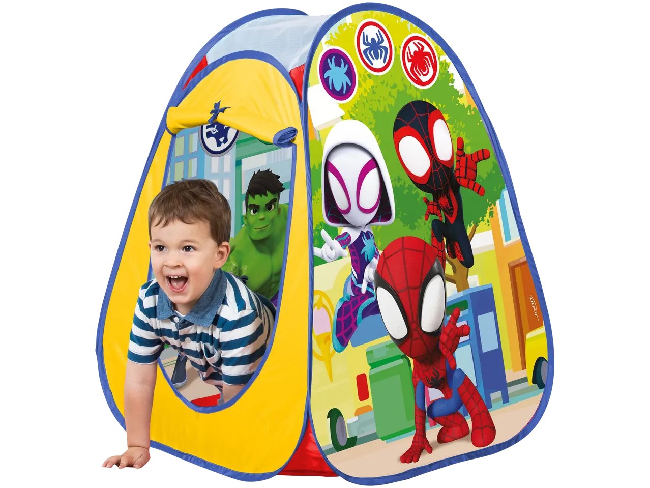 Tenda da gioco Pop Up “Stitch, Spidey, Peppa Pig, Paw Patrol”