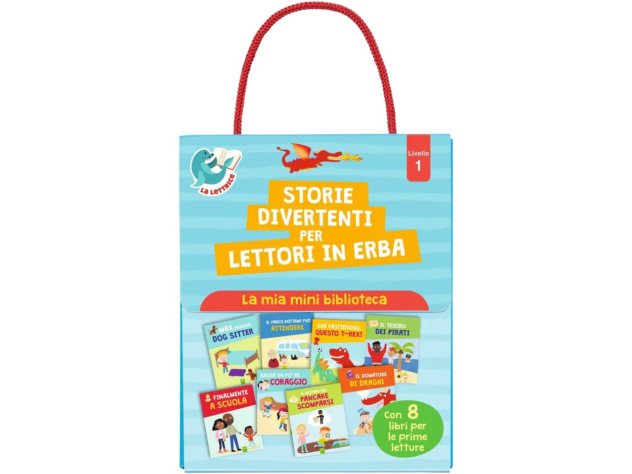 Libro per bambini “Prime letture”, 8 pezzi