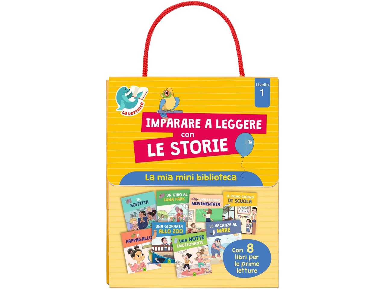 Libro per bambini “Prime letture”, 8 pezzi